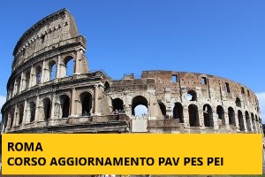 Scheda Corso aggiornamento PAV PES PEI in aula a roma