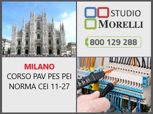 Corso PAV PES PEI in aula Milano lunedì 27-marzo-2023
