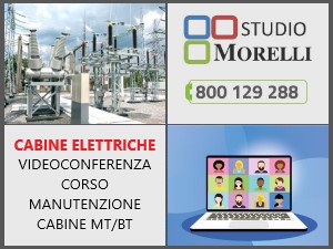 Corso formazione Cabine Elettriche MT/BT (CEI 78-17 ) in videoconferenza - Videoconferenza