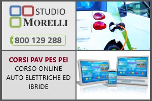 Corso online PAV PES PEI (Versione auto elettriche ed ibride) - Online